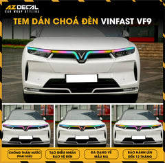 Tem Dán Chóa Đèn Vinfast VF9
