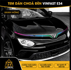 Tem Dán Chóa Đèn Vinfast VF E34