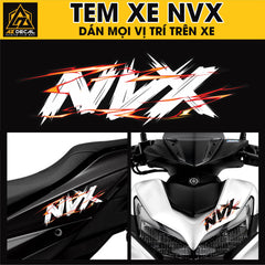 Tem Đa Vị Trí Xe Máy - Tia Sét Hãng Xe NVX