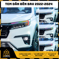 Tem Dán Chóa Đèn Honda BRV 2022-2024
