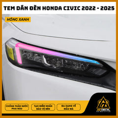 Tem Dán Chóa Đèn Honda Civic 2022-2025