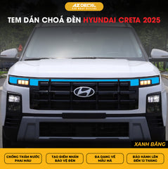 Tem Dán Chóa Đèn Hyundai Creta 2025