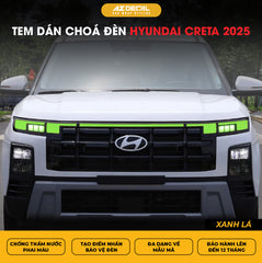 Tem Dán Chóa Đèn Hyundai Creta 2025