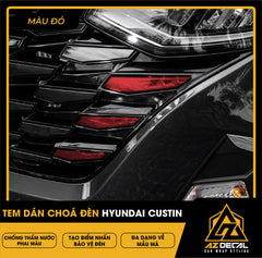 Tem Dán Chóa Đèn Hyundai Custin