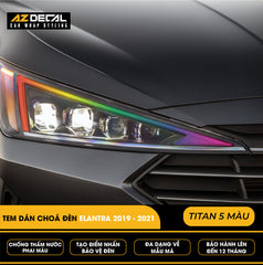 Tem Dán Chóa Đèn Hyundai Elantra 2019-2021