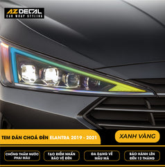 Tem Dán Chóa Đèn Hyundai Elantra 2019-2021