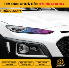 Tem Dán Chóa Đèn Hyundai Kona