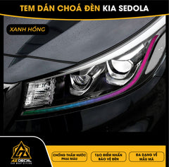 Tem Dán Chóa Đèn Kia Sedola