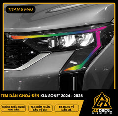 Tem Dán Chóa Đèn Kia Sonet 2024-2025