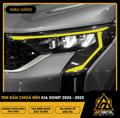 Tem Dán Chóa Đèn Kia Sonet 2024-2025