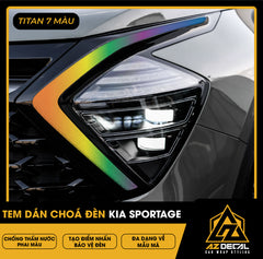 Tem Dán Chóa Đèn Kia Sportage