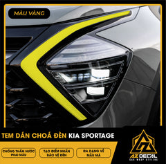 Tem Dán Chóa Đèn Kia Sportage