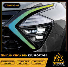 Tem Dán Chóa Đèn Kia Sportage