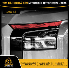 Tem Dán Chóa Đèn Mitsubishi Triton 2024-2025