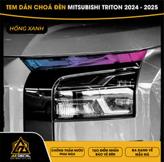 Tem Dán Chóa Đèn Mitsubishi Triton 2024-2025