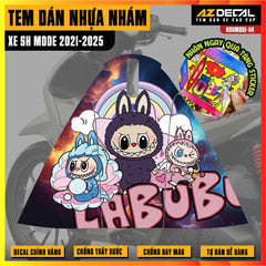 Tem nhựa nhám xe SH Mode - NSHMODE04