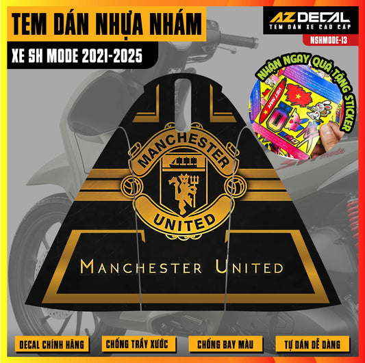 Tem nhựa nhám xe SH Mode - NSHMODE13
