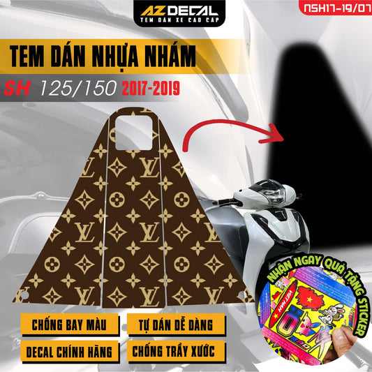 Tem nhựa nhám xe SH 2017-2019 - NSH07