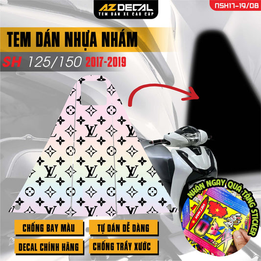 Tem nhựa nhám xe SH 2017-2019 - NSH08