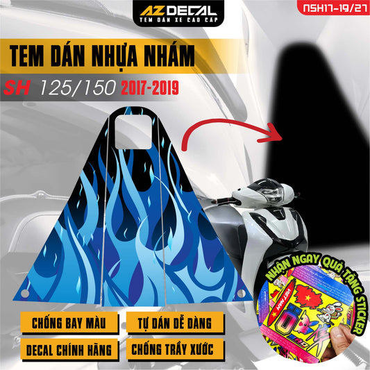 Tem nhựa nhám xe SH 2017-2019 - NSH27