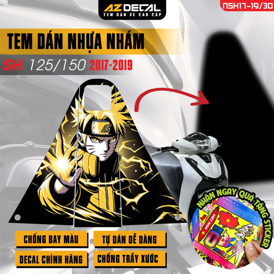 Tem nhựa nhám xe SH 2017-2019 - NSH30