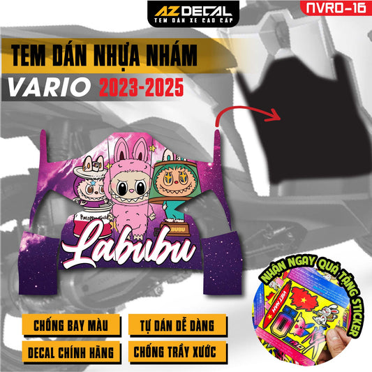 Tem nhựa nhám xe Vario - NVRO16