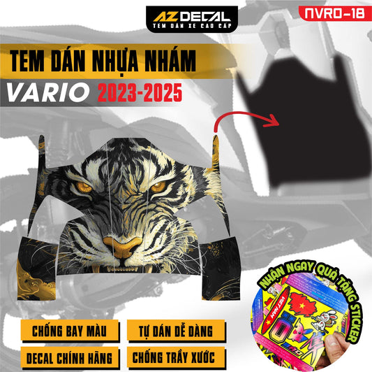 Tem nhựa nhám xe Vario - NVRO18