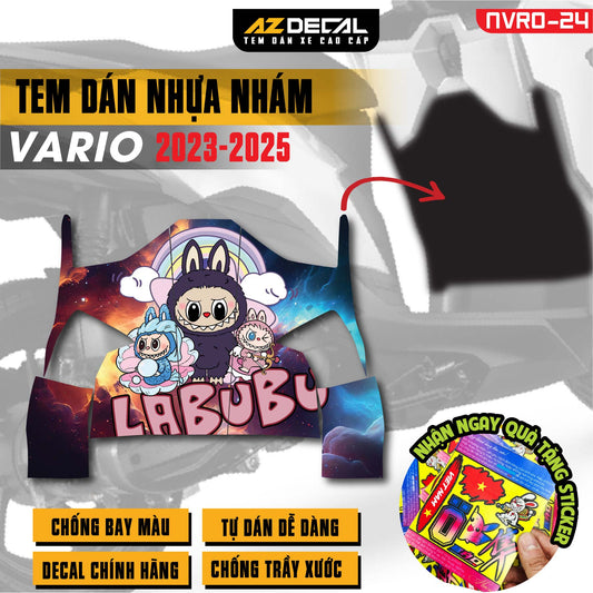 Tem nhựa nhám xe Vario - NVRO24