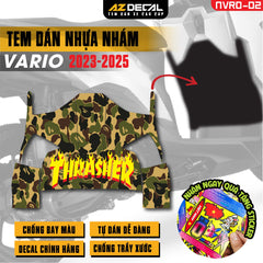 Tem nhựa nhám xe Vario - NVRO02