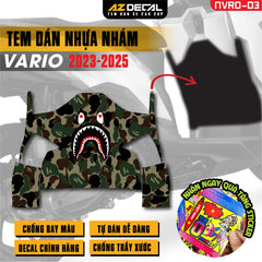 Tem nhựa nhám xe Vario - NVRO03