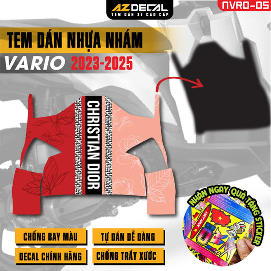 Tem nhựa nhám xe Vario - NVRO05