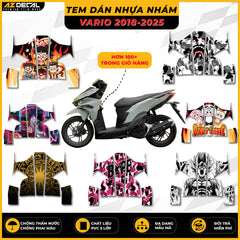 Tem nhựa nhám xe Vario - NVRO09