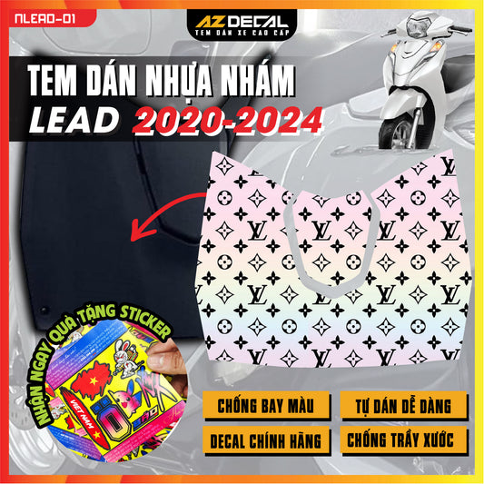 Tem nhựa nhám xe Lead - NLEAD01