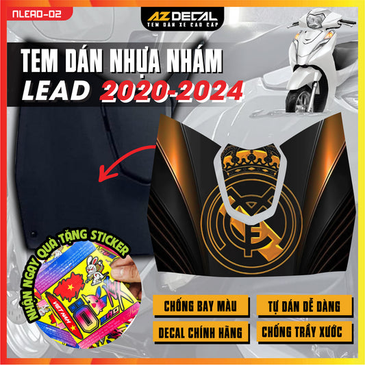 Tem nhựa nhám xe Lead - NLEAD02