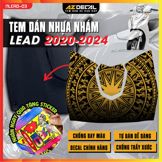 Tem nhựa nhám xe Lead - NLEAD03