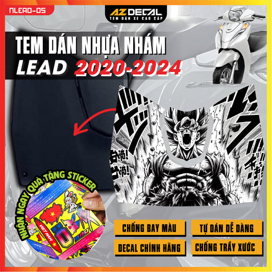 Tem nhựa nhám xe Lead - NLEAD05