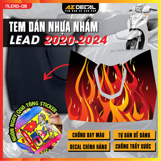 Tem nhựa nhám xe Lead - NLEAD06