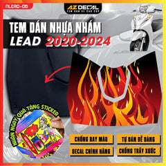Tem nhựa nhám xe Lead - NLEAD06