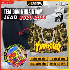 Tem nhựa nhám xe Lead - NLEAD19