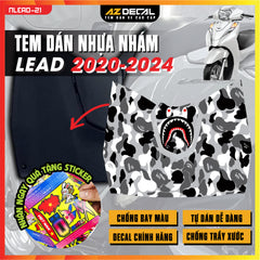 Tem nhựa nhám xe Lead - NLEAD21