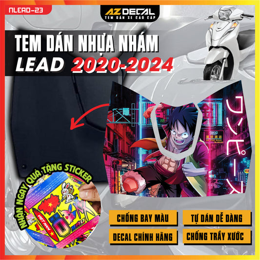 Tem nhựa nhám xe Lead - NLEAD23