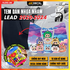 Tem nhựa nhám xe Lead - NLEAD28