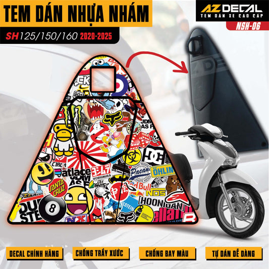 Tem nhựa nhám SH 2020-2025 NSH-06