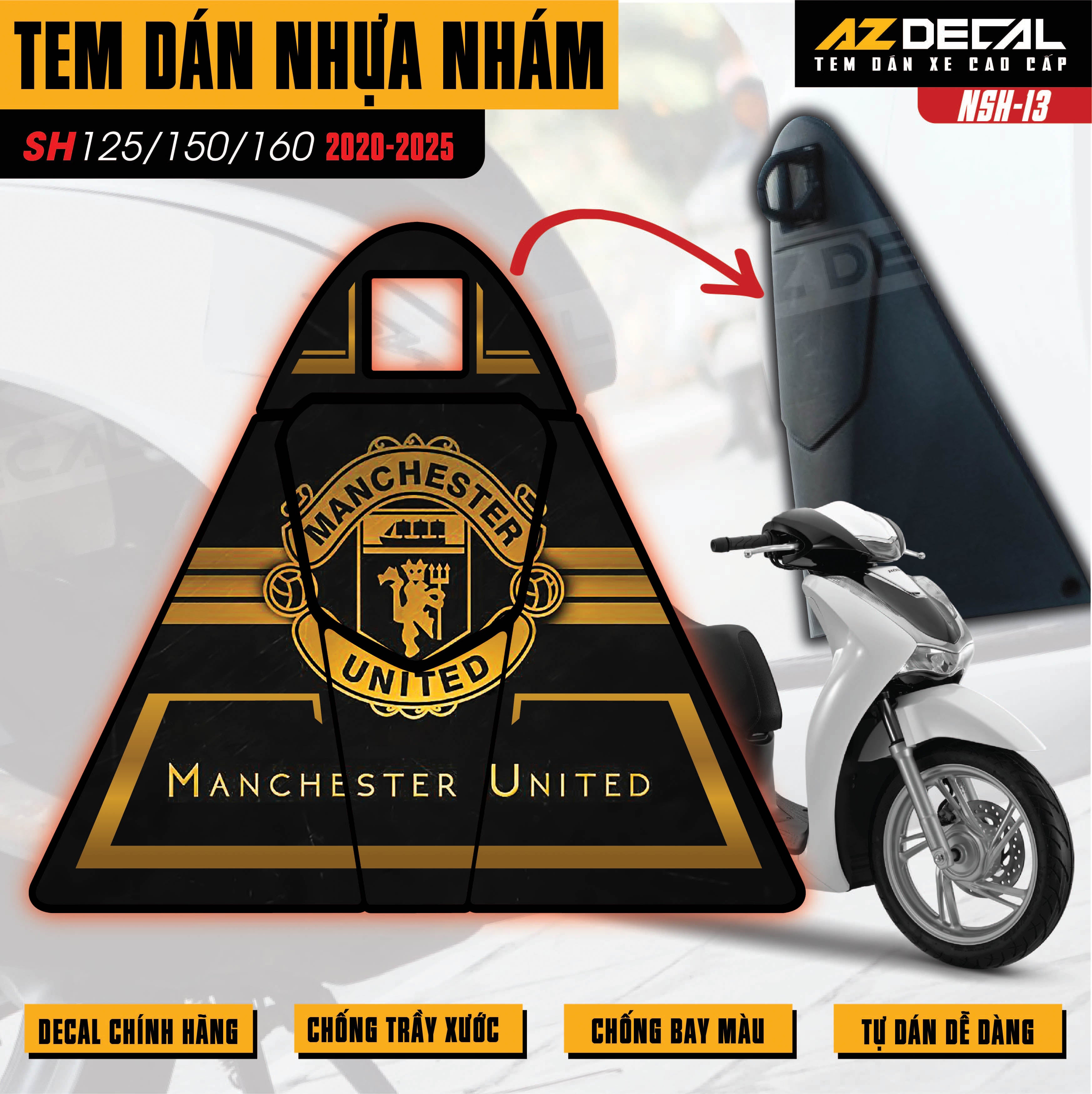 Tem nhựa nhám SH 2020-2025 NSH-13