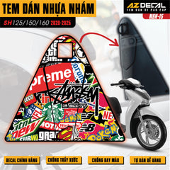 Tem nhựa nhám SH 2020-2025 NSH-15