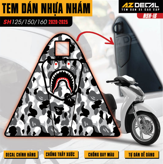 Tem nhựa nhám SH 2020-2025 NSH-16