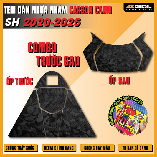 Tem Nhựa Nhám Carbon Camo SH 2020-2025