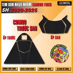 Tem Nhựa Nhám Carbon Fiber SH 2020-2025