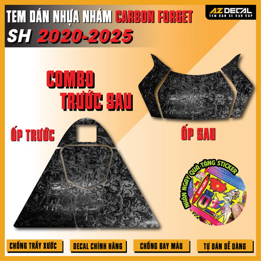 Tem Nhựa Nhám Carbon Forged SH 2020-2025