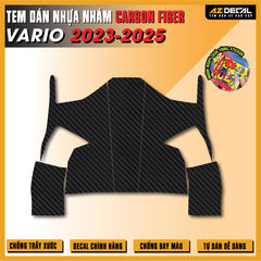Tem Nhựa Nhám Carbon Fiber Vario 2023-2025